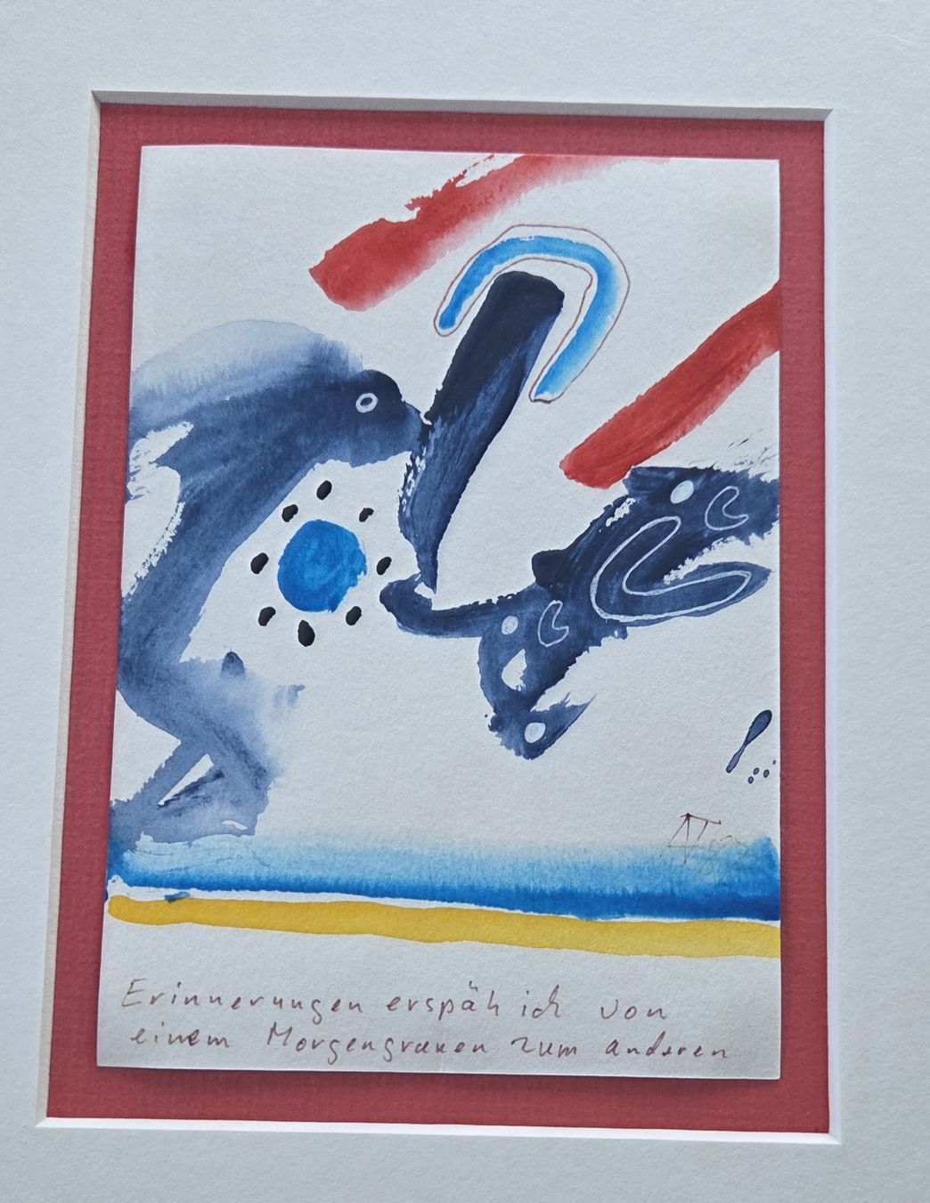 Gemälde: Original Aquarell 1970/80 – Gebraucht aus Rehetobel von hobirot01