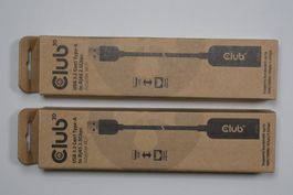 2x Club 3D USB 3.2 auf RJ45 Ethernet Adapter 2.5Gbps neu