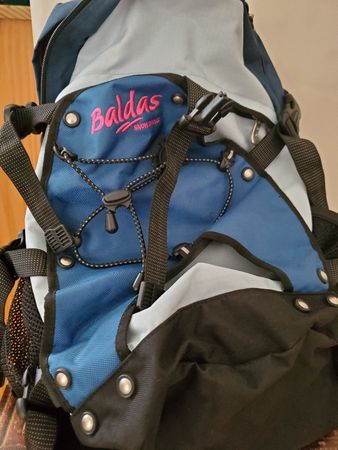 Rucksack Baldas SNOW STYLE blau neu