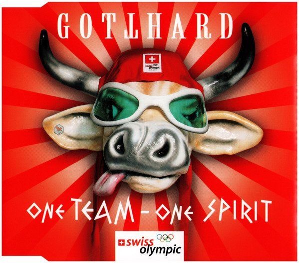 T-shirt Swiss Olympic "one Team One Spirit" Rouge - Taille XL Homme - Occasion Très Bon état