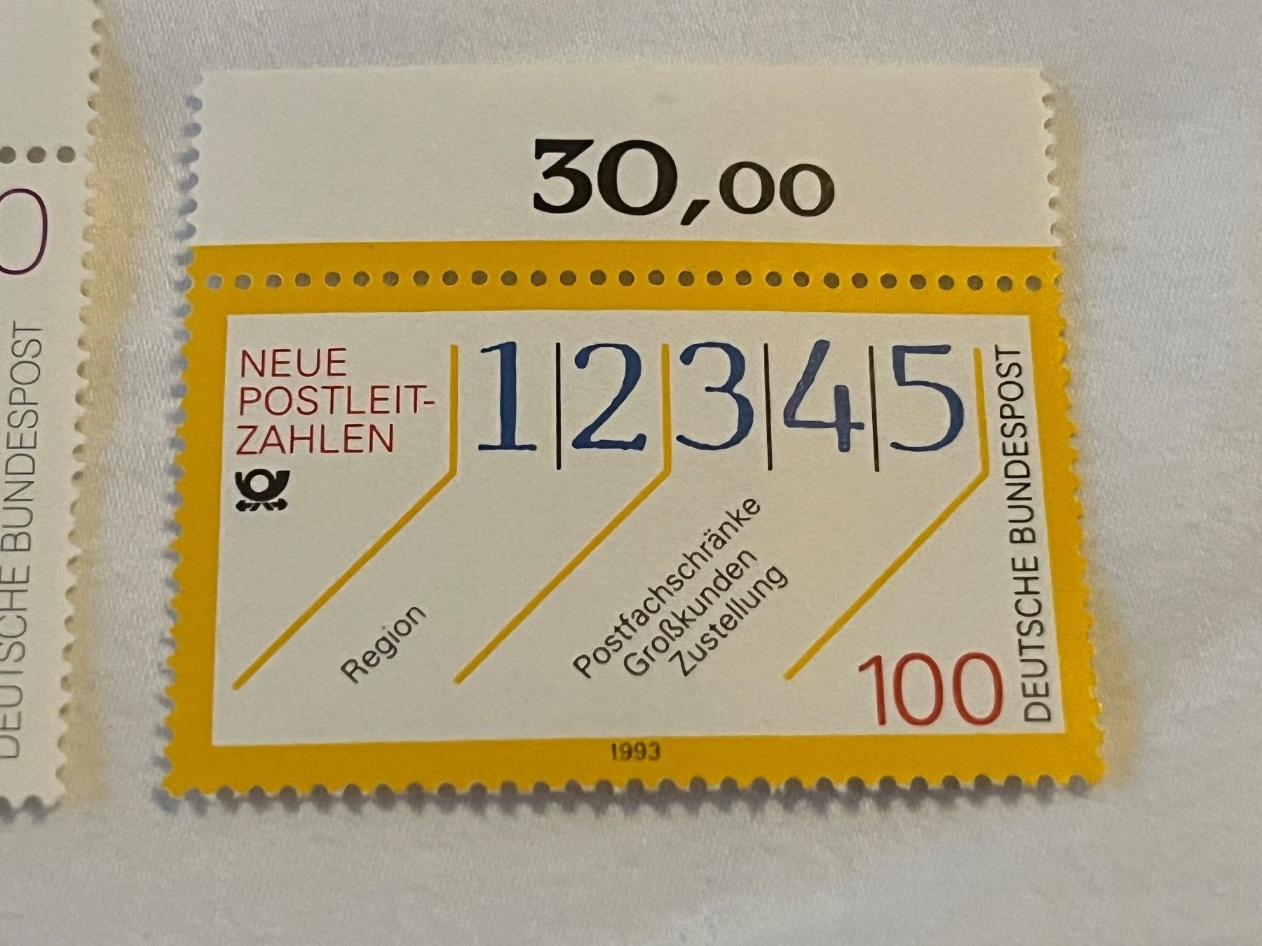 Tutti i francobolli: Briefmarken Deutschland Bundespost – Nuovo e nell'imballaggio originale da Zürich venduto da engebrunau 1