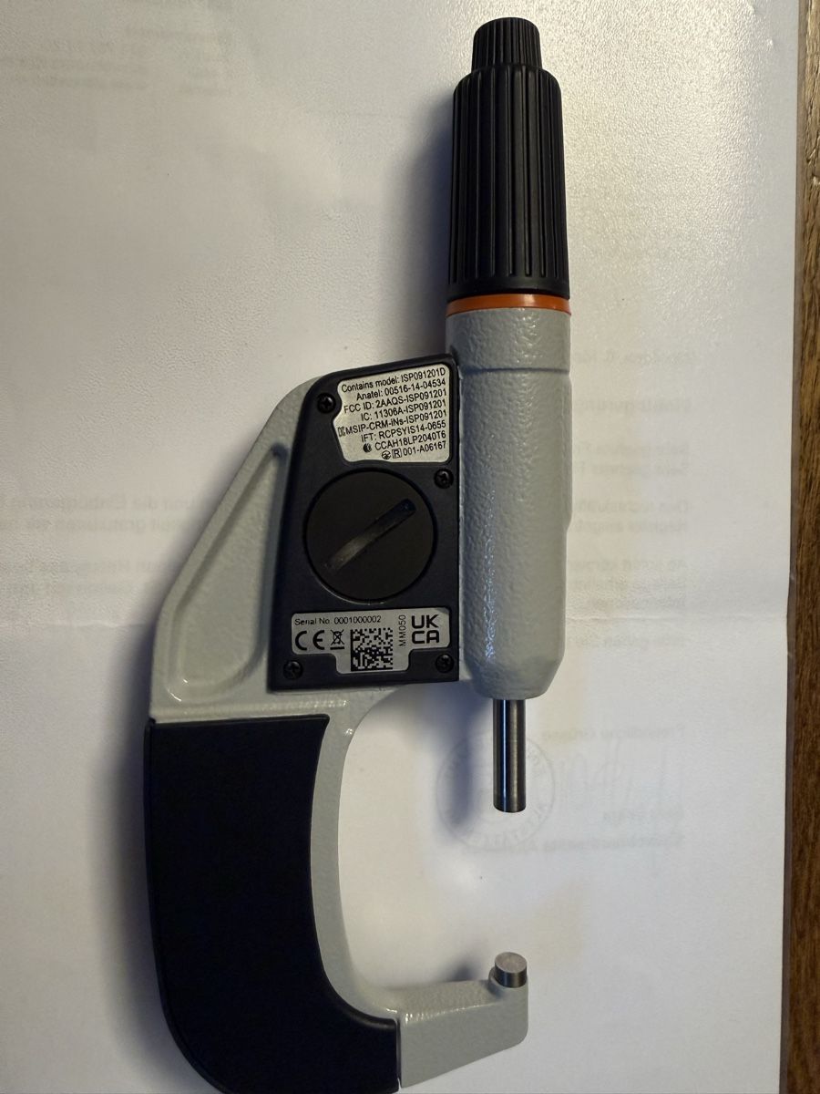 Misurare: Digital external micrometer HCT IP67 and Bluetooth®, Measuri – Nuovo (secondo la descrizione) da Altstätten SG venduto da Pandaaa84 3