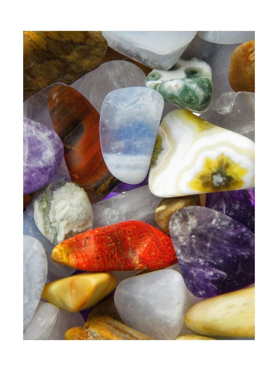 Vitajuwel Verres: Edelsteinstab | FIVE ELEMENTS  Amethyst - Chalcedon ... – D'occasion à Zezikon par Mercataro 1