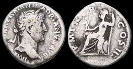 Hadrian, 117–138 n. Chr. Silberdenar