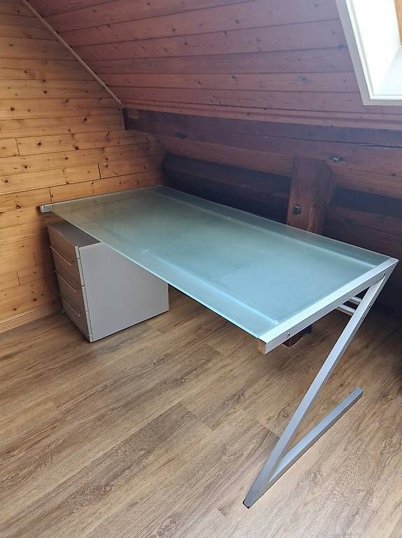 Schreibtische: Bureau en verre – Gebraucht aus marly von col_8kfr 1