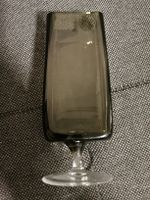 Vase Rauchglas 60er Jahre Skandinavisch