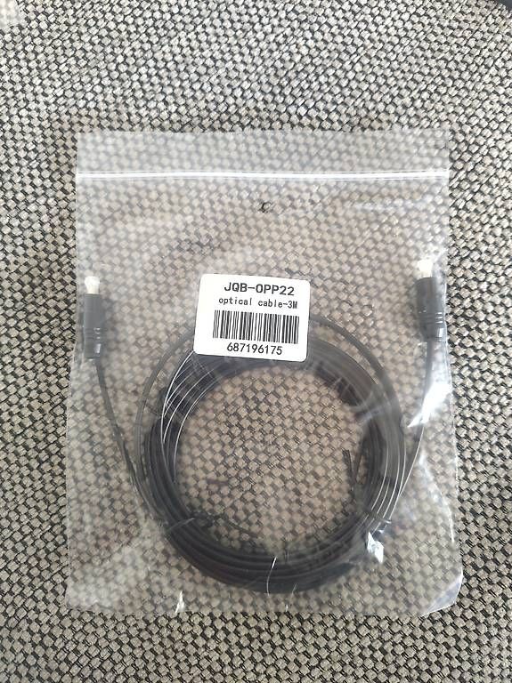 Kabel: TOSLINK Optisches Audio Kabel 3m – Neu und originalverpackt aus Wohlen AG von gnabbr 1