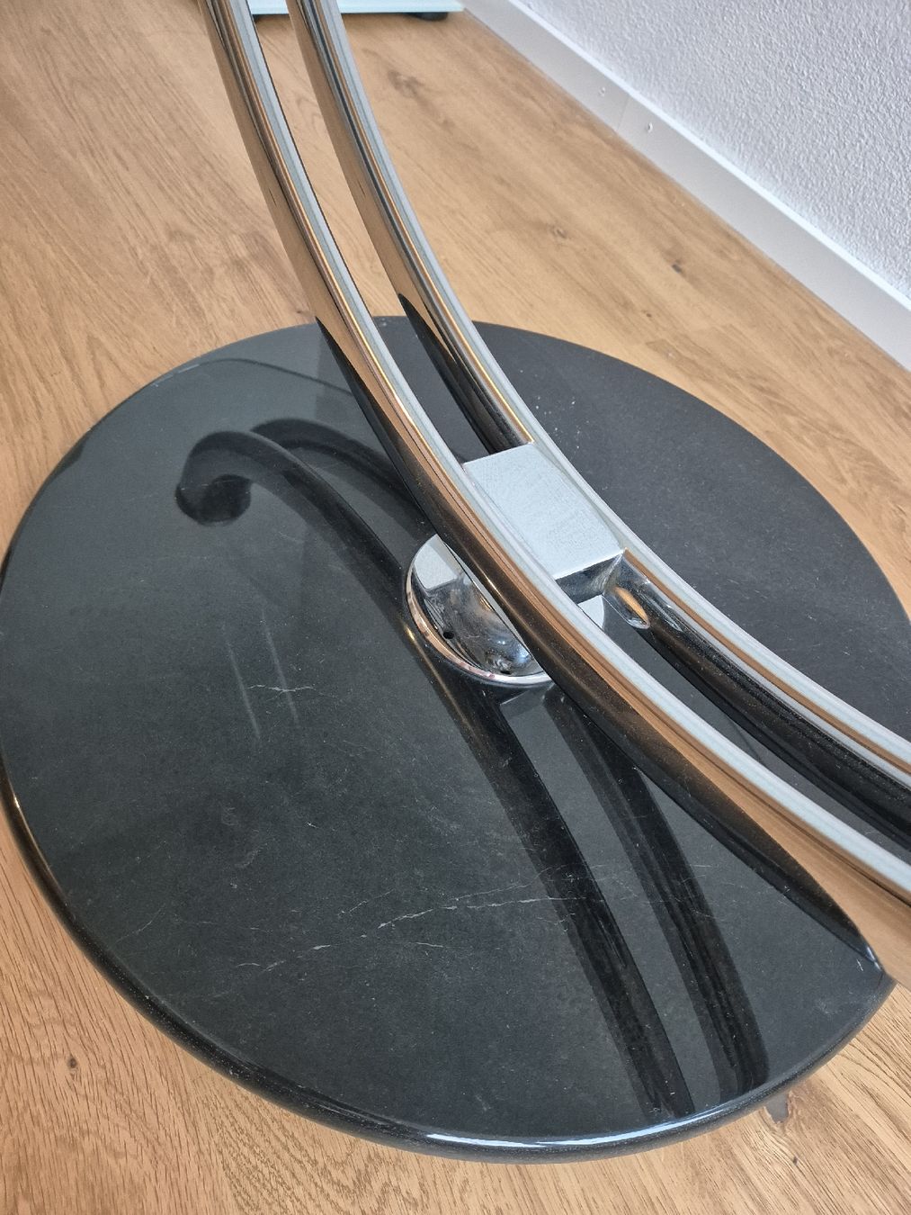 Tavoli: Glass with chrome coffee table midcentury design – Usato da Horgen venduto da yej_n6rr 5