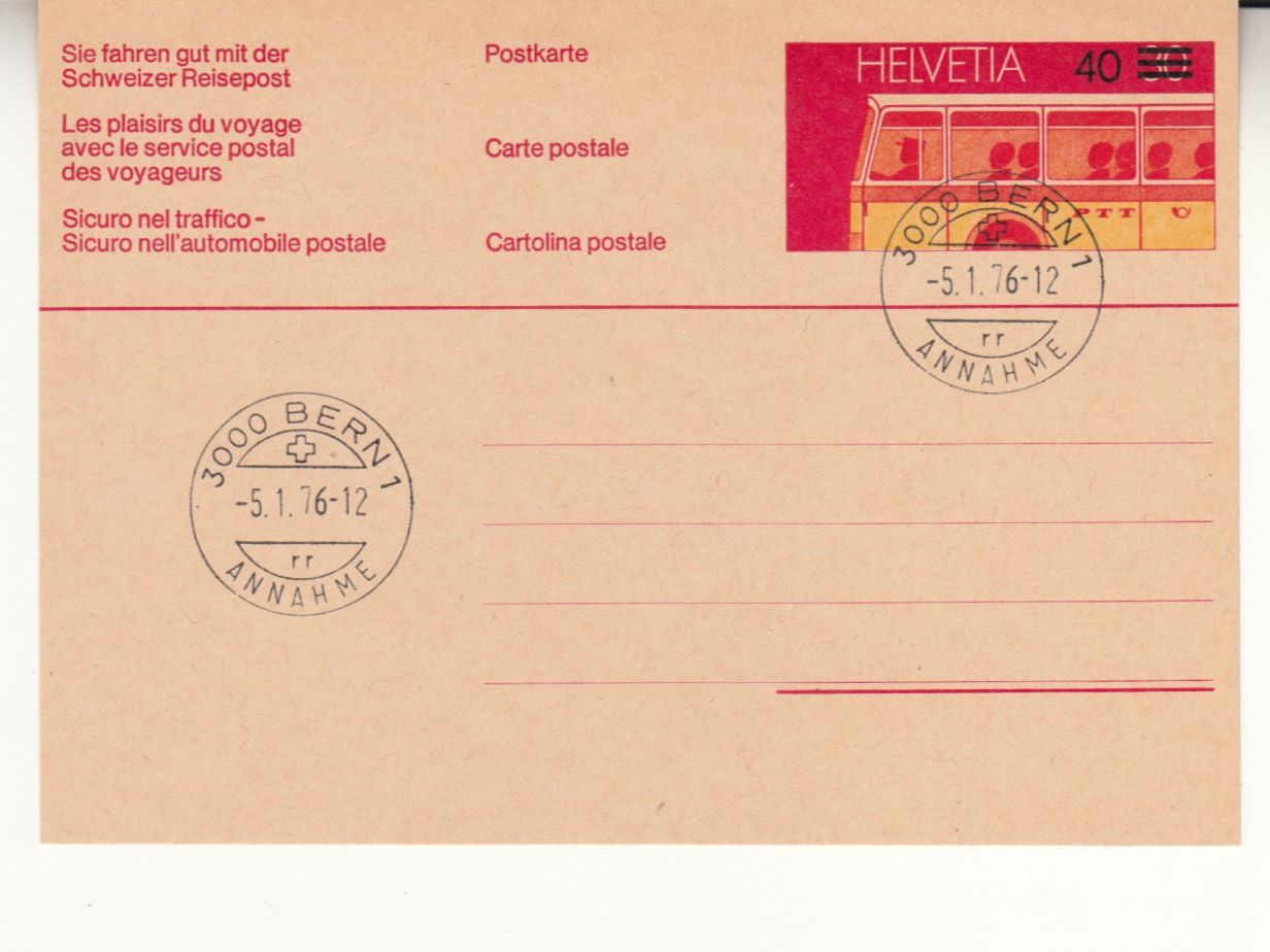 Tutti i francobolli: SGK PK 208 mit ET Bern – Usato da Bürglen TG venduto da StampGraf