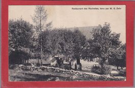 Restaurant des Rochettes - M. Zehr - Chaux de Fonds - 1923