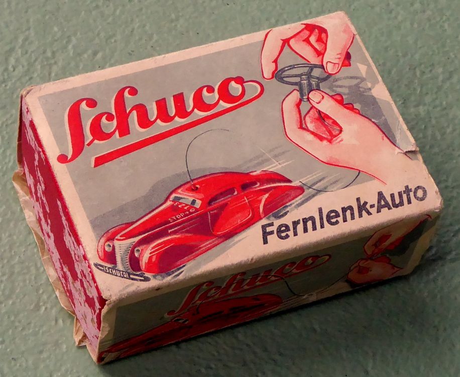 SCHUCO 3000 FERNLENK-AUTO VW Käfer Polizei Made in Germany Varianto