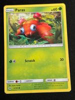 Pokemon Paras - Sun-Moon 4/149 - English