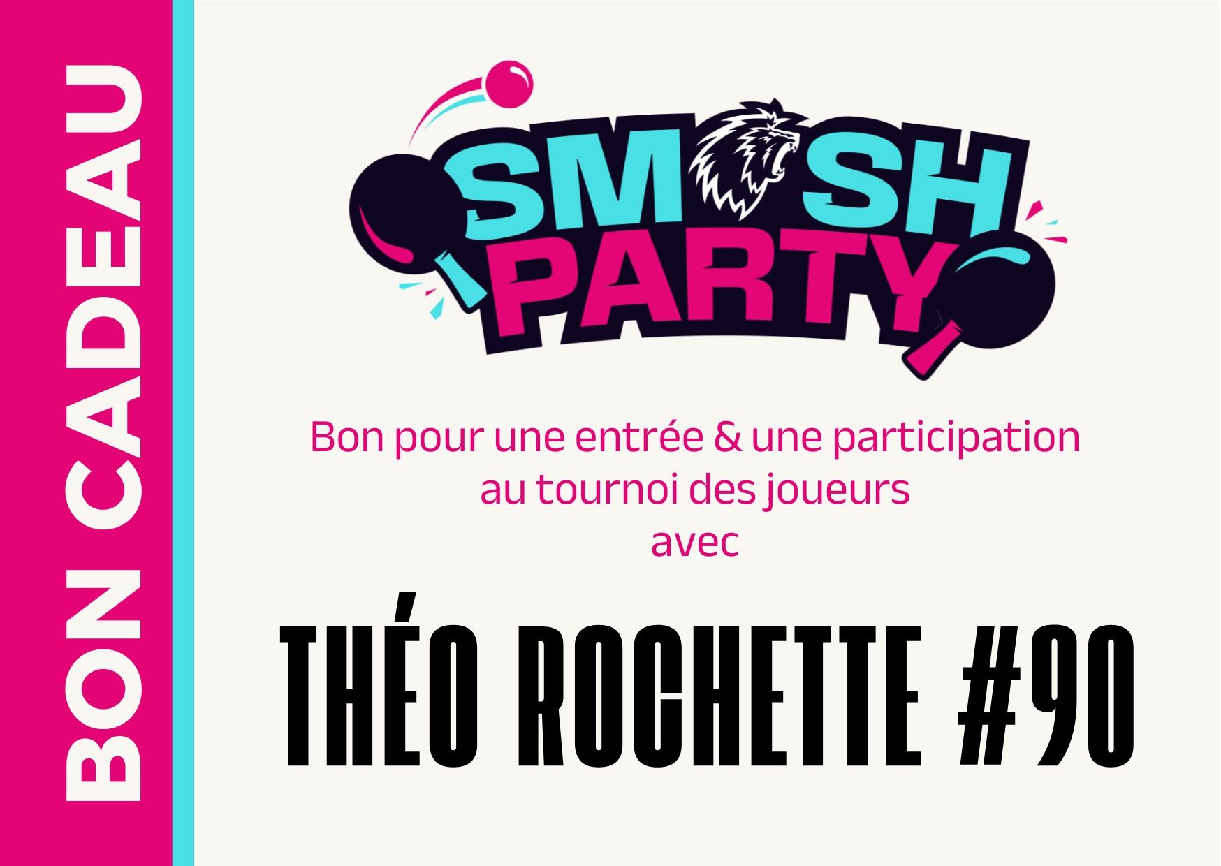 Bons: LHC Smash Party - Bon de participation au tournoi (#90) – Neuf (Voir description) à Prilly par LHC_Academy