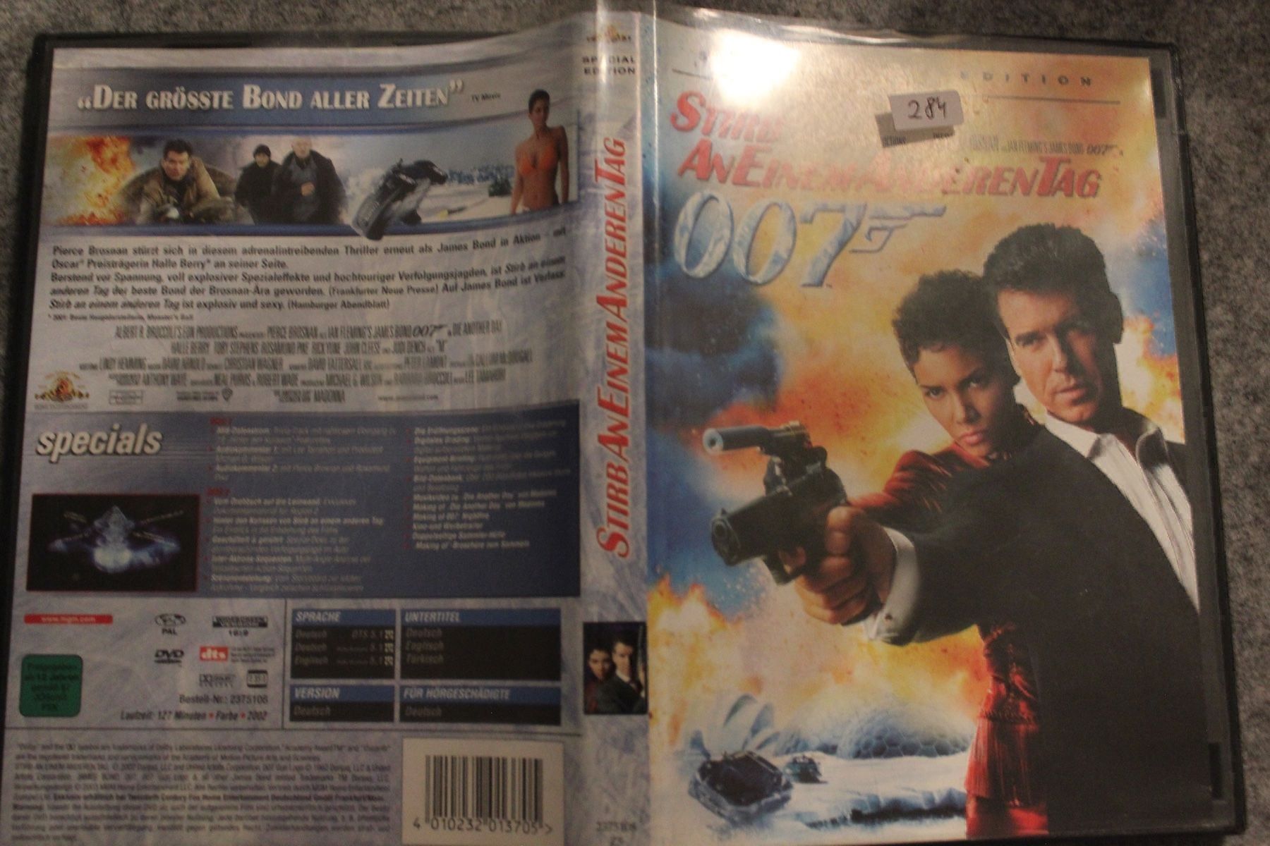 Tutti i DVDs: James Bond 007  DVD (284) – Usato da Geroldswil venduto da Schlumpfine1973