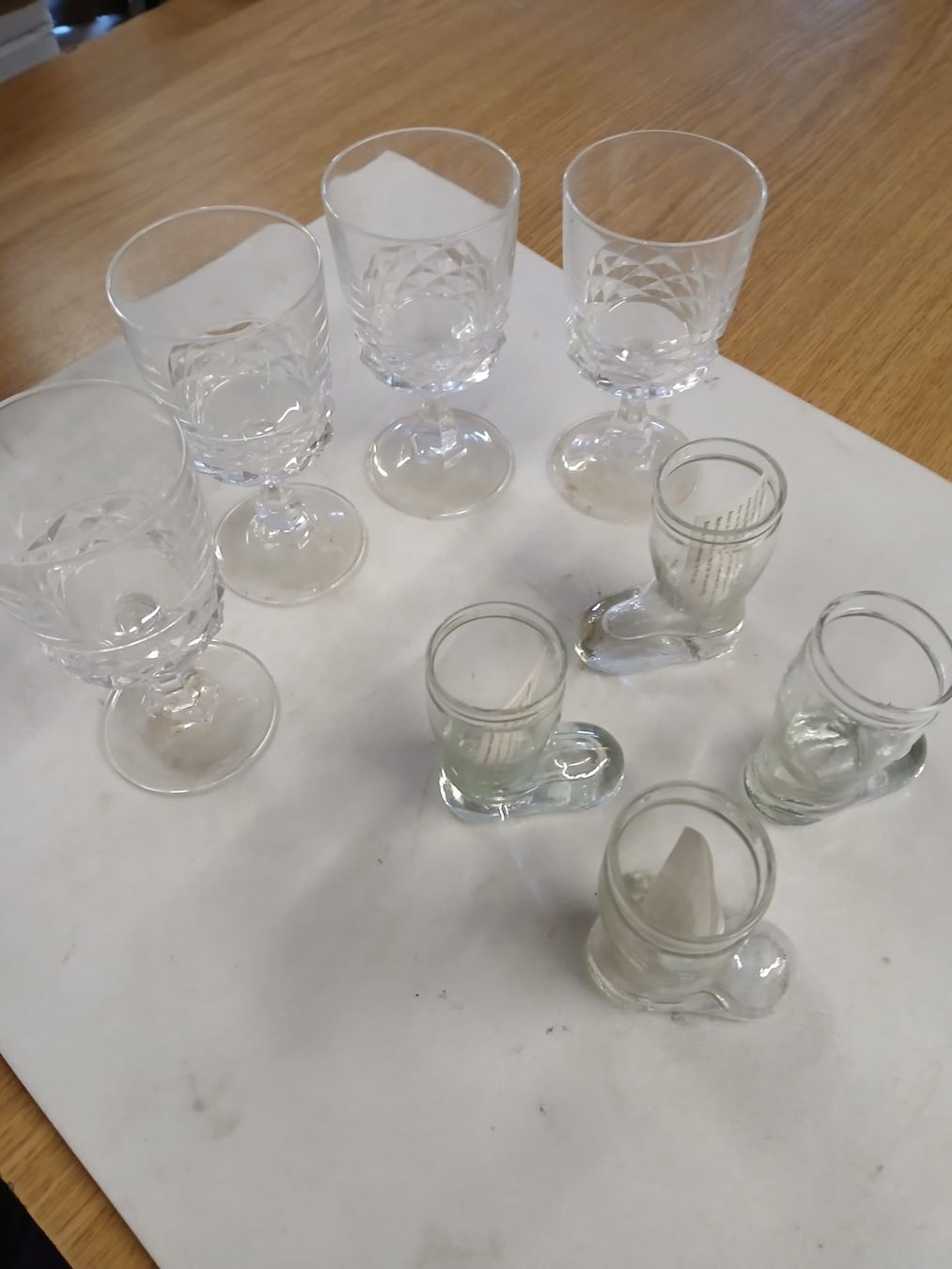 Bicchieri: Schnaps und Wein Gläser – Usato da Obfelden venduto da Buddha24 1