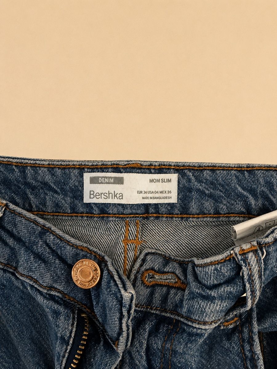 Bershka Jeans: JEANS BERSHKA MOM SLIM – Nuovo (secondo la descrizione) da Lausanne venduto da KeNaChic 3