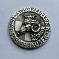 1972 Schützenmedaille Schaffhausen Silber 0.925 unz RAR