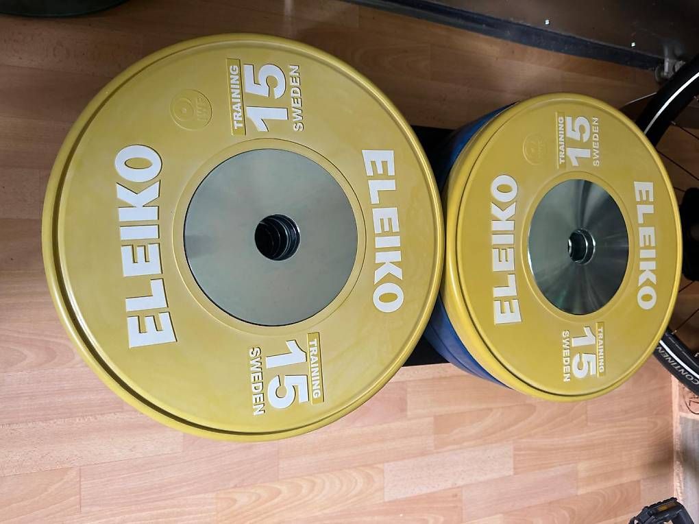 Manubri & Pesi: Hantelscheiben IWF Weightlifting ELEIKO – Usato da Effretikon venduto da ivo_btd6 1
