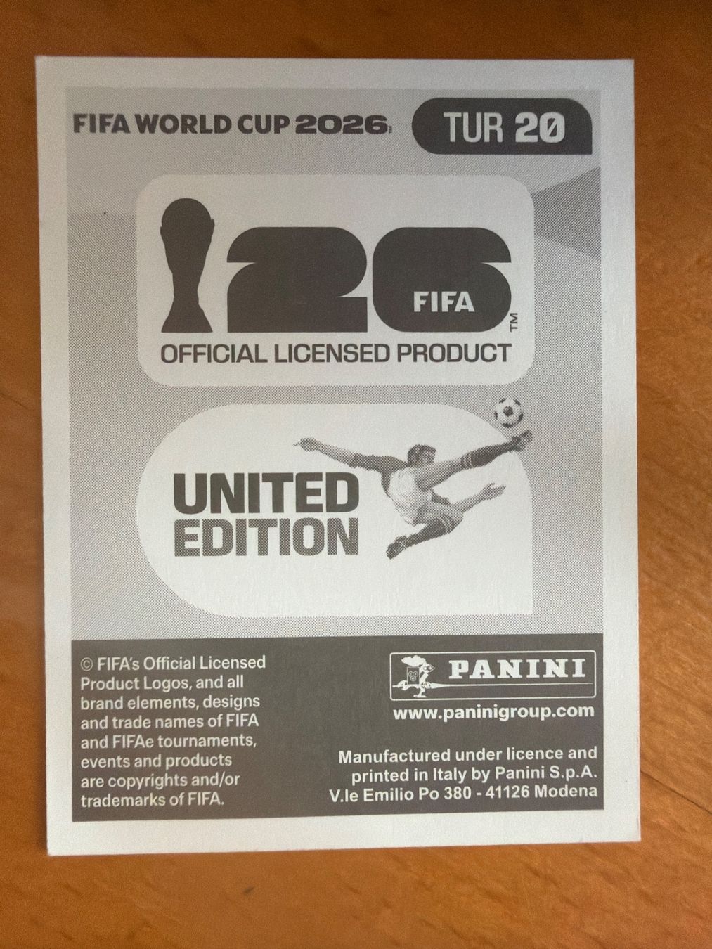 Panini Carte collezionabili: Panini TUR20 – Nuovo (secondo la descrizione) da Susten venduto da Rechnun 1