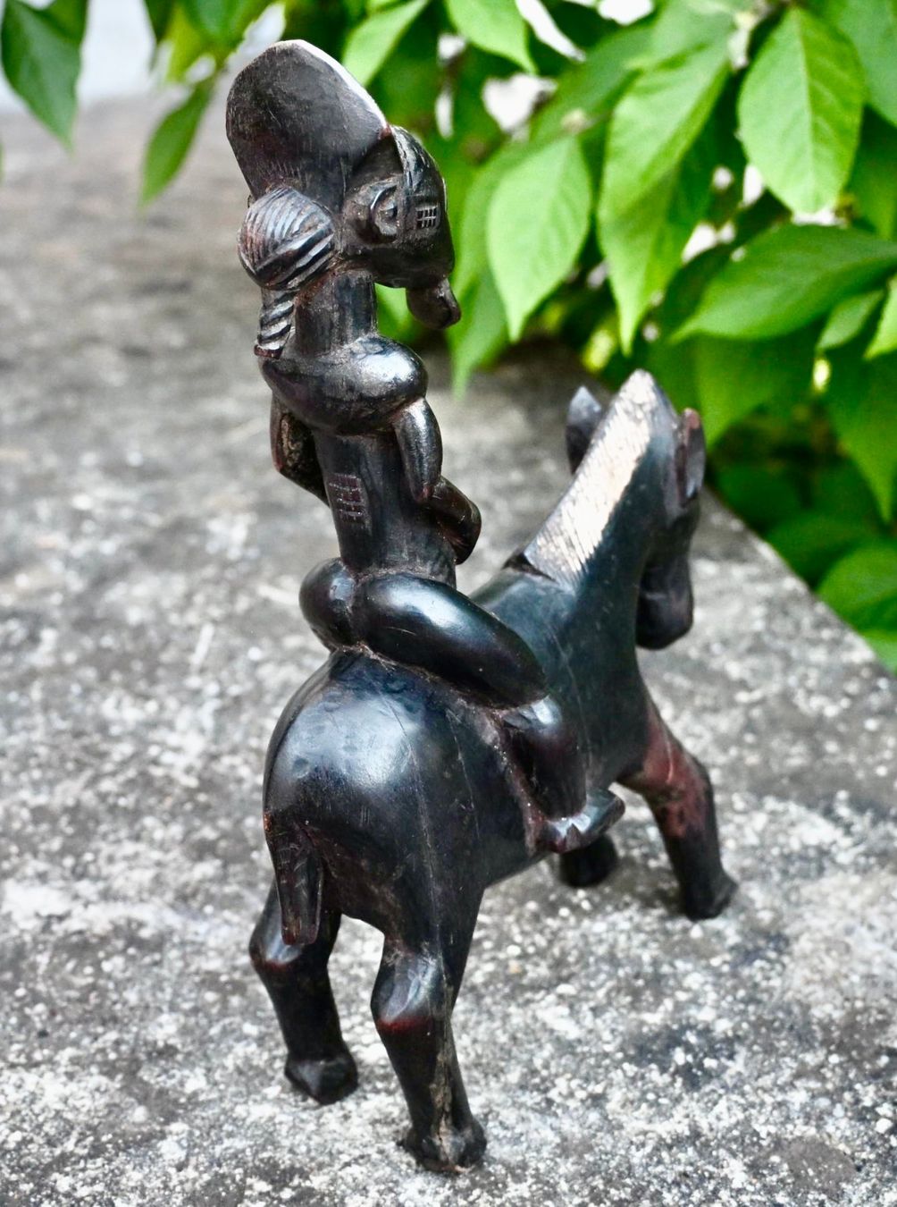 Skulpturen & Statuen: alte afrikanische Reiterstatue SENUFO  H 35.5cm Z156 – Gebraucht aus Pfaffhausen von mono_rec 4