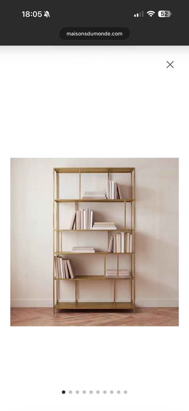 Maisons du monde Scaffali: Stahlregal / maison du monde – Nuovo e nell'imballaggio originale da Schlieren venduto da luk_g5v6