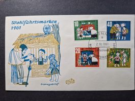 Bundespost FDC  369 - 372