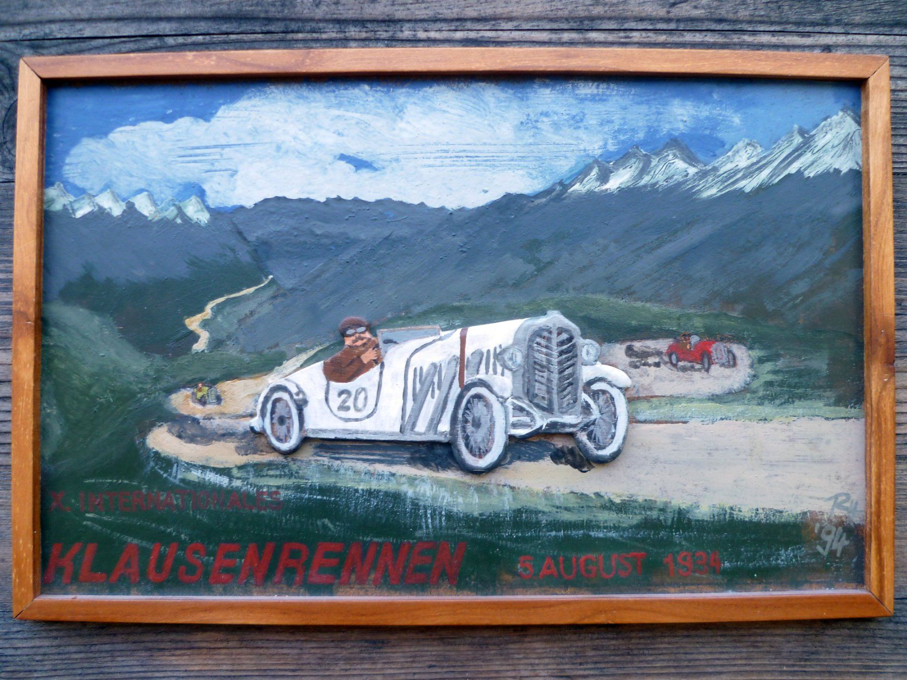 Dipinti: Gemälde l Plakat Klausenrennen – Nuovo (secondo la descrizione) da Aarau venduto da Rdodger