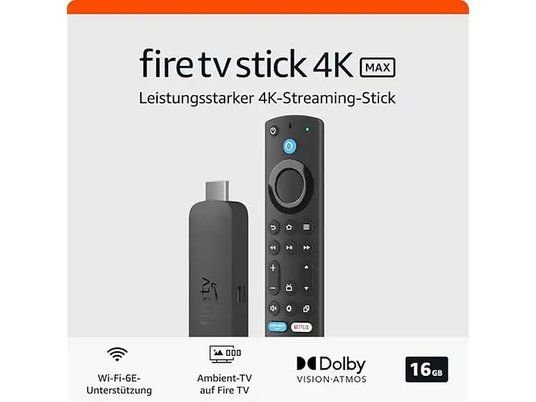 Amazon Audio- & Mediensysteme: Amazon Fire TV Stick 4K Max 2.Gen – Neu und originalverpackt aus Böttstein von R.Y.A.N.