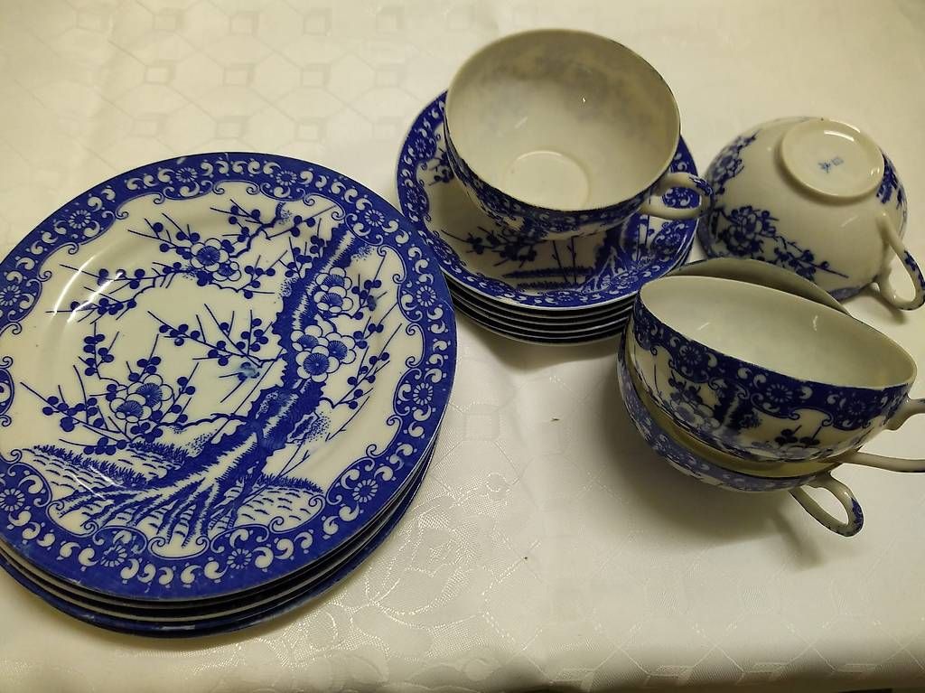 Services de table: China-Teeservice blau – D'occasion à Boswil par sinils