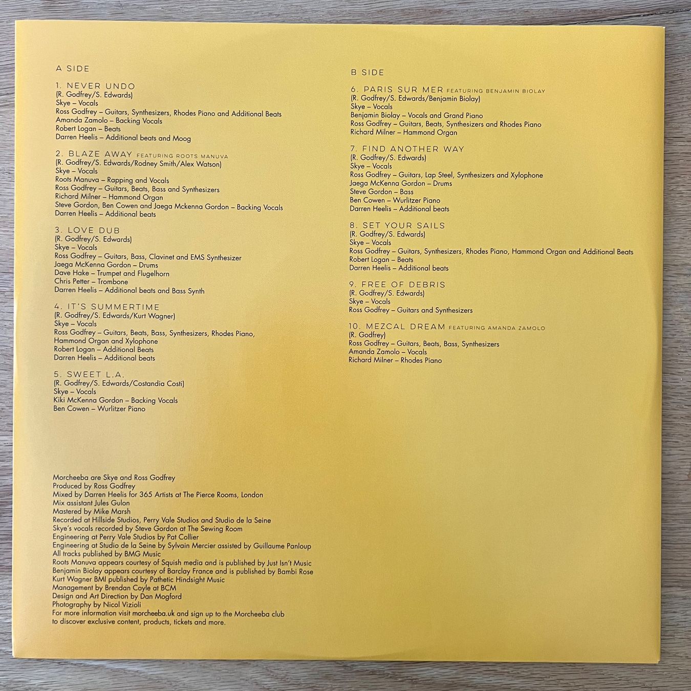 Dischi in vinile: Morcheeba - Blaze Away / 1. EU-Press. 2018 - NEW – Nuovo e nell'imballaggio originale da Gais venduto da soundcave57 2