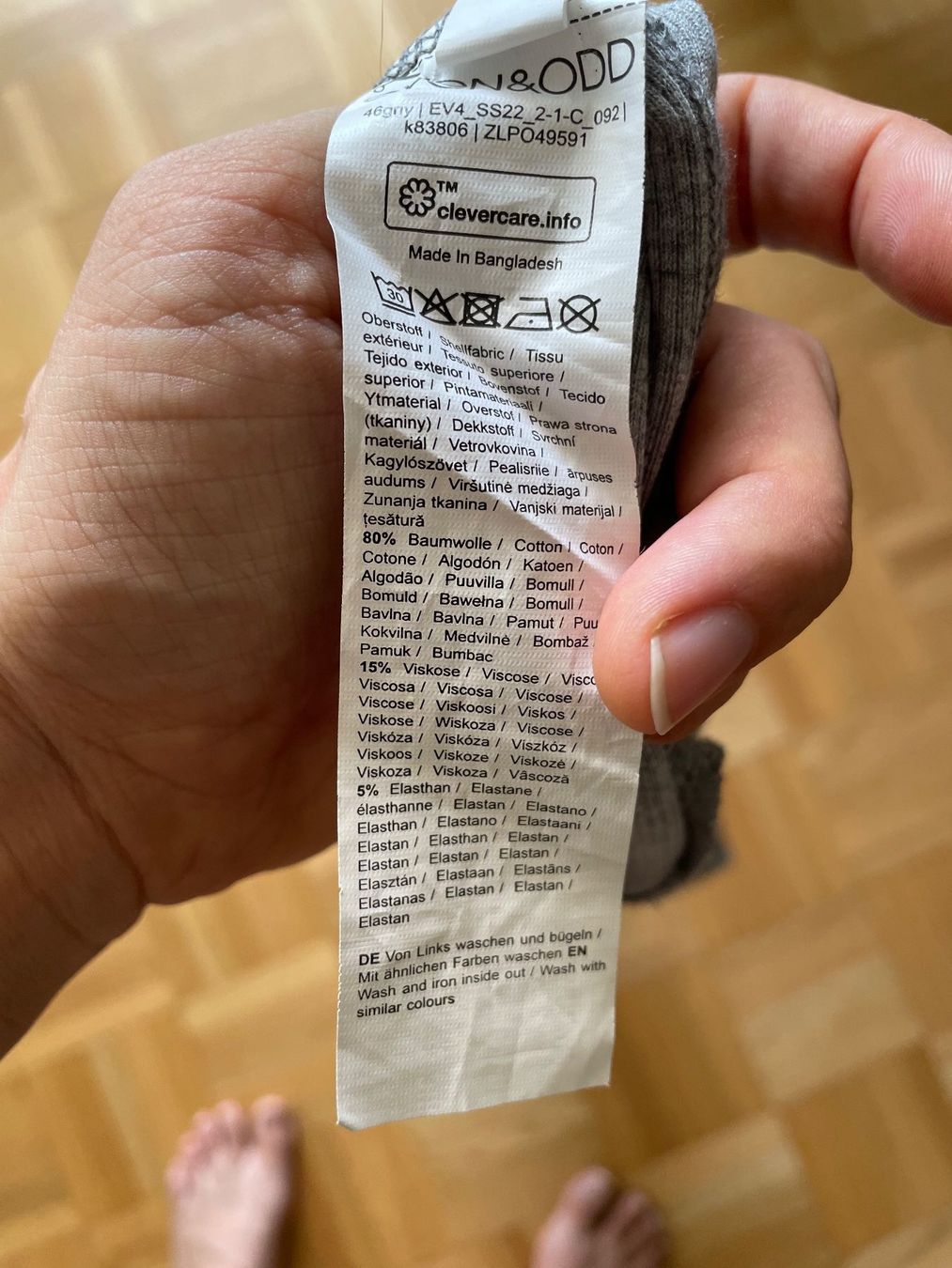 Kleider: Graues Jersey Maxikleid mit Spaghettiträger Even&Odd – Neu (gemäss Beschreibung) aus Winterthur von elorianina 2