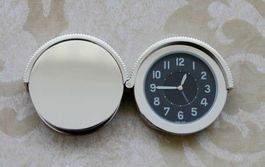 TIFFANY & CO Swivel-lid desk alarm clock