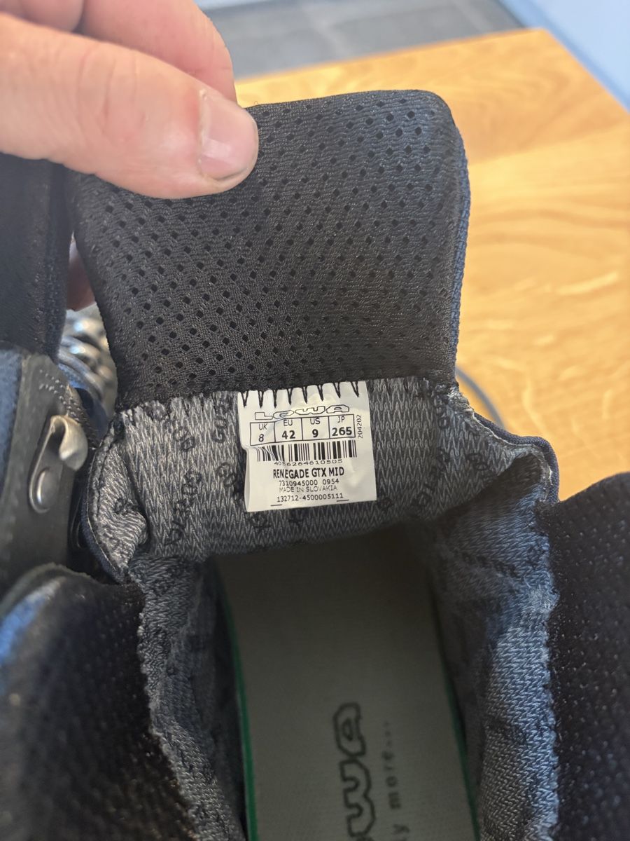 Lowa Scarpe da uomo: Wanderschuhe Lowa Renegade gtx mid  – Usato da stettlen venduto da brafam 5