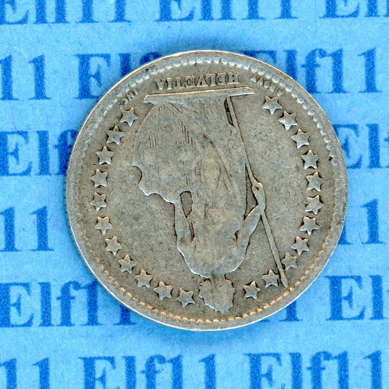 Tutti le monete: CHF___0.50 1920 ss 50 Rappen – Usato da Widnau venduto da Elf11 1