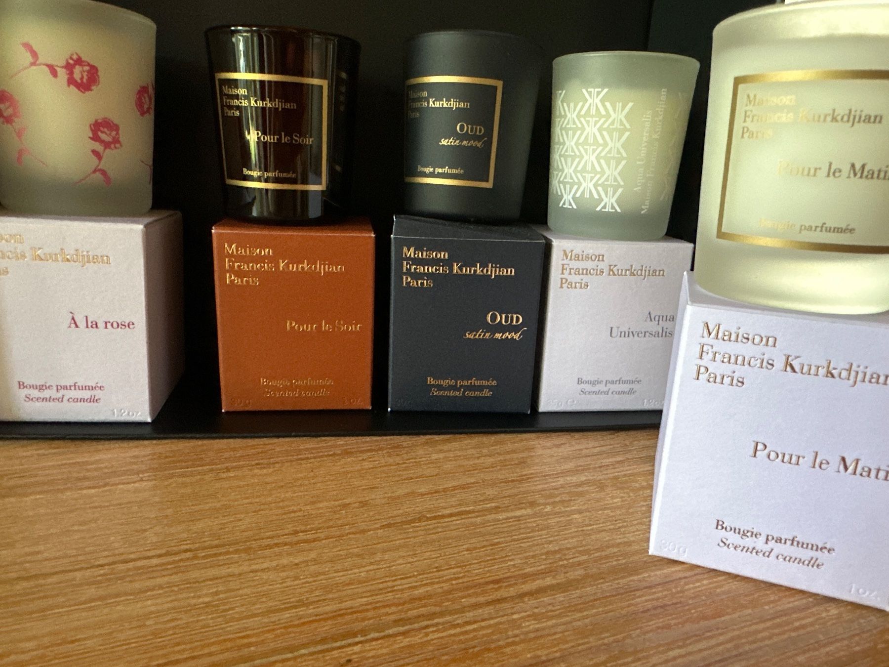 Candele: Original MFK Duftkerzen Set, neu und gebraucht – Nuovo (secondo la descrizione) da Aarburg venduto da flacon05