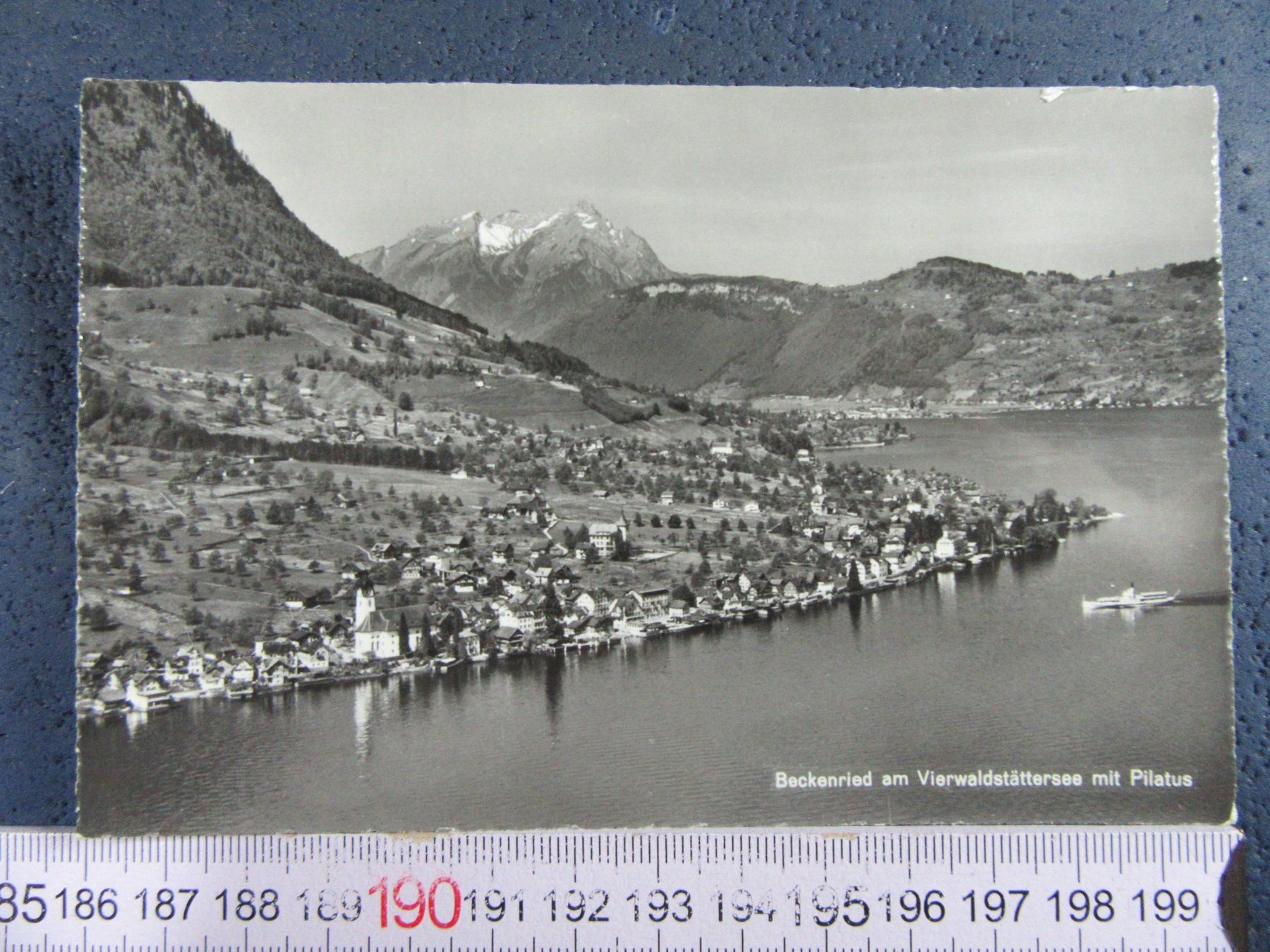 Cartoline postali: BECKENRIED MIT PILATUS AK ONW – Usato da Ettingen venduto da Hausi4711