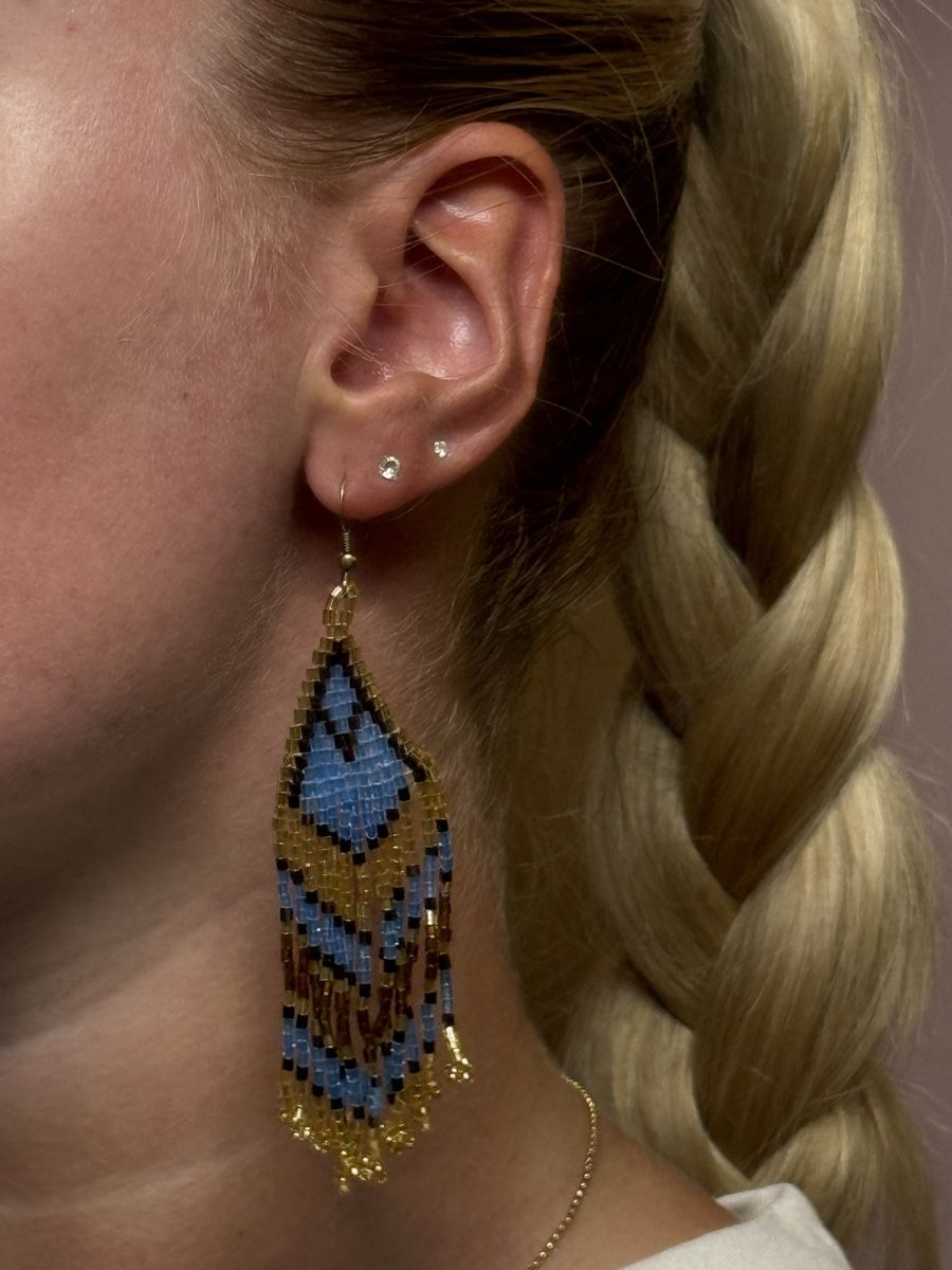 Boucles d'oreille: Wunderschöne Blaue Hänger Ohrringe – D'occasion à Bottmingen par Itsclaire 4