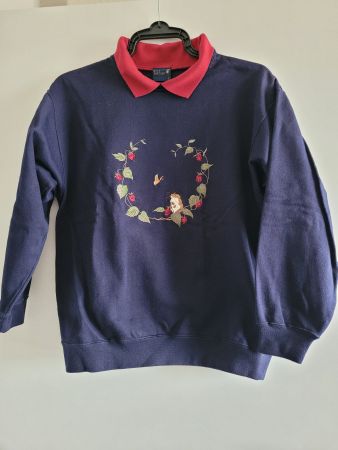 Sweatshirt mit Kragen von Tulchan Ireland