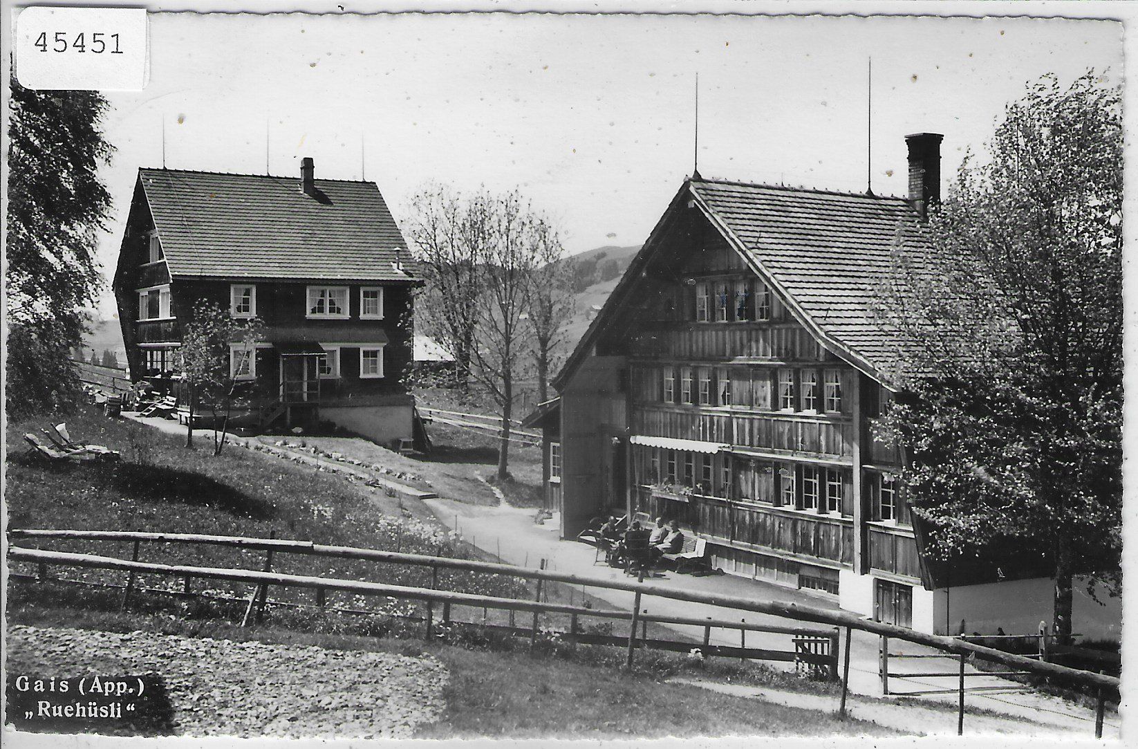 Ansichtskarten: Gais - Ruehüsli – Gebraucht aus Ettingen von Kartenplanet