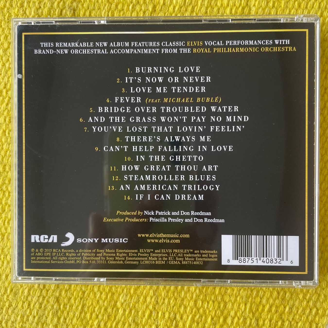 CD: ELVIS PRESLEY&ROYAL PHILHARMONIC ORCHESTRA – Usato da Rorschacherberg venduto da CD-Roli 1