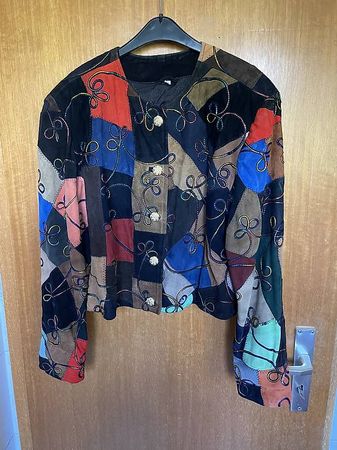 Jacke Wildleder