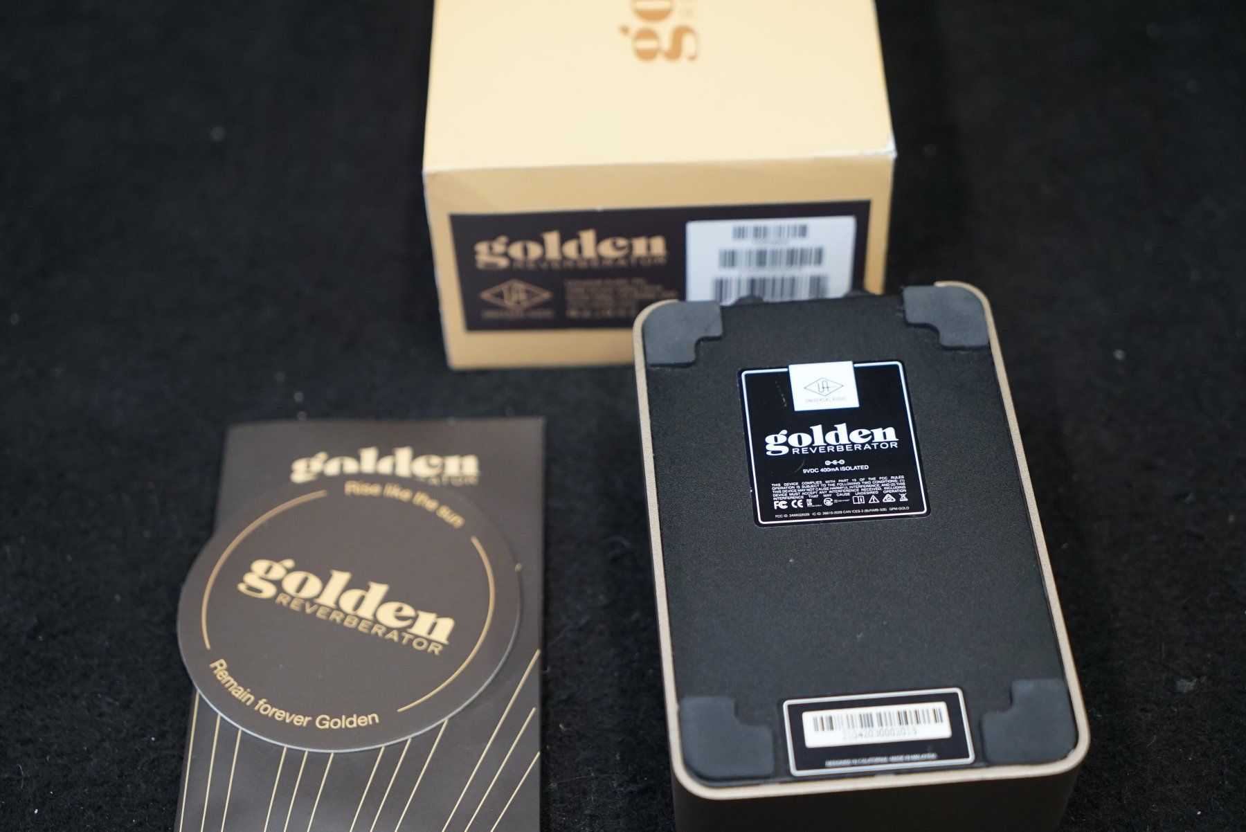 Universal Audio Musikinstrumente: Universal Audio Golden Reverberator Pedal – Gebraucht aus Ortschwaben von Musictrade 7