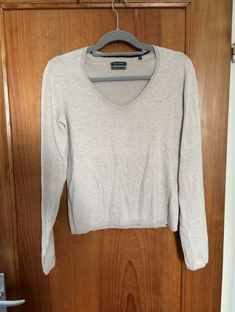 Marc O'Polo Kaschmir Baumwollpullover, beige, Grösse M