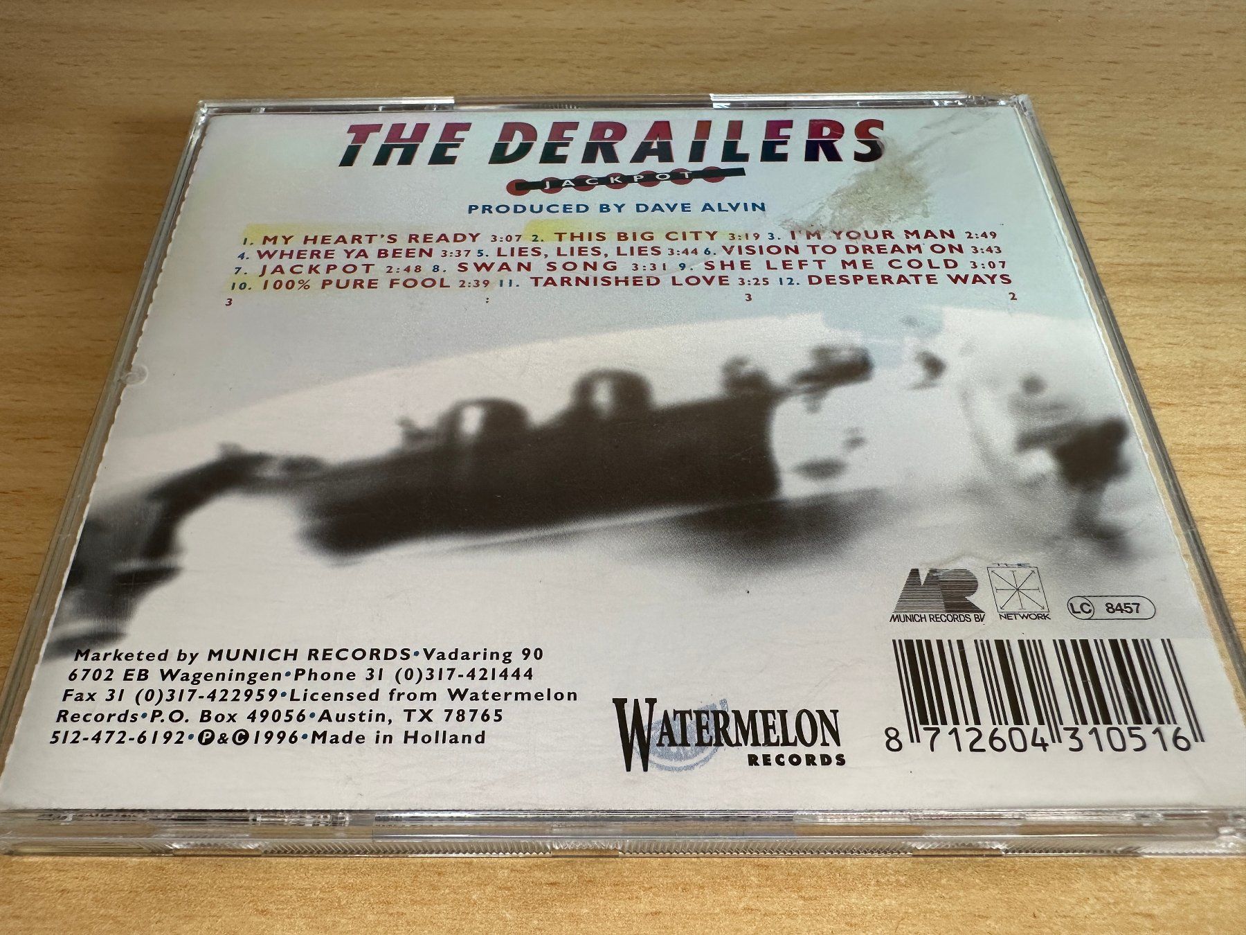 CDs: The Derailers – Jackpot – Gebraucht aus Rikon im Tösstal von Alpenmutz 1