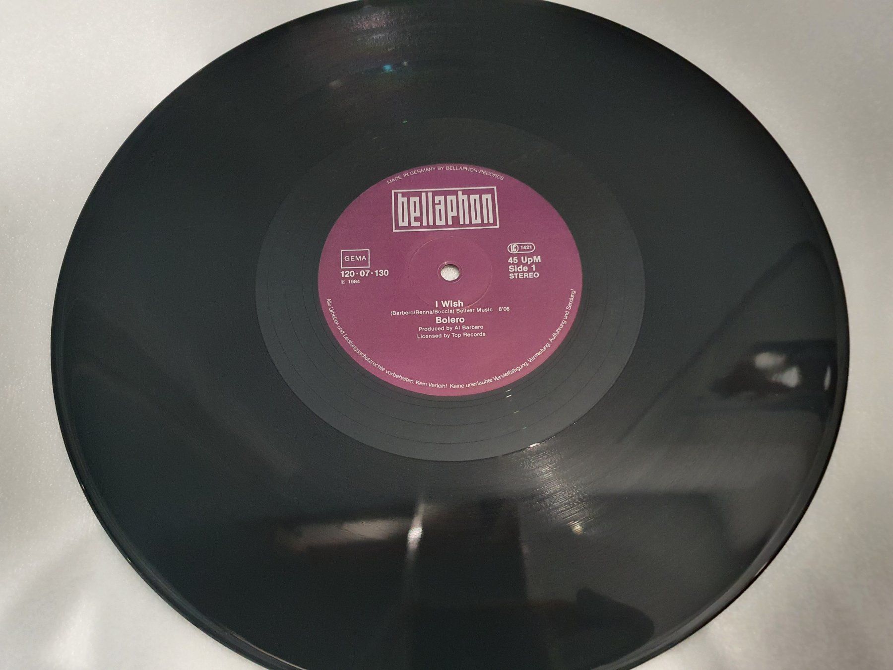 Dischi in vinile: Bolero – I Wish – Usato da Uster venduto da Vinyl-Leidenschaft 4