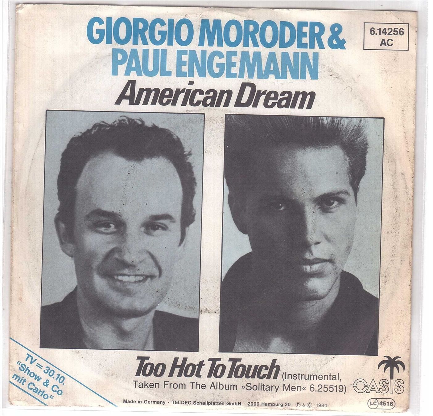 Dischi in vinile: Giorgio Moroder & Paul Engemann - americ – Usato da Oberwil (Dägerlen) venduto da asteng