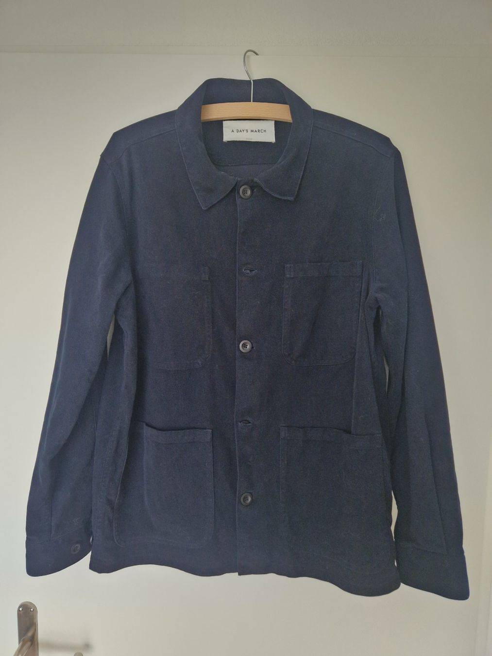 Giacche: A Day's March: Hemd-Jacke, Medium, dunkelblau – Usato da Wittenbach venduto da Cgigi