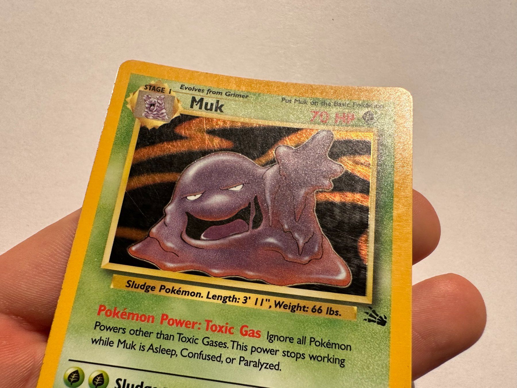 Pokémon Sammelbilder & Trading cards: Muk holo Fossil EN – Gebraucht aus Hagendorn von Pokecollectorch 3