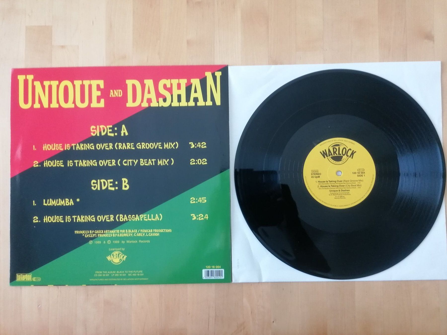 Schallplatten: Unique And Dashan – House Is Taking Over – Gebraucht aus Emmenbrücke von WintoWin 1
