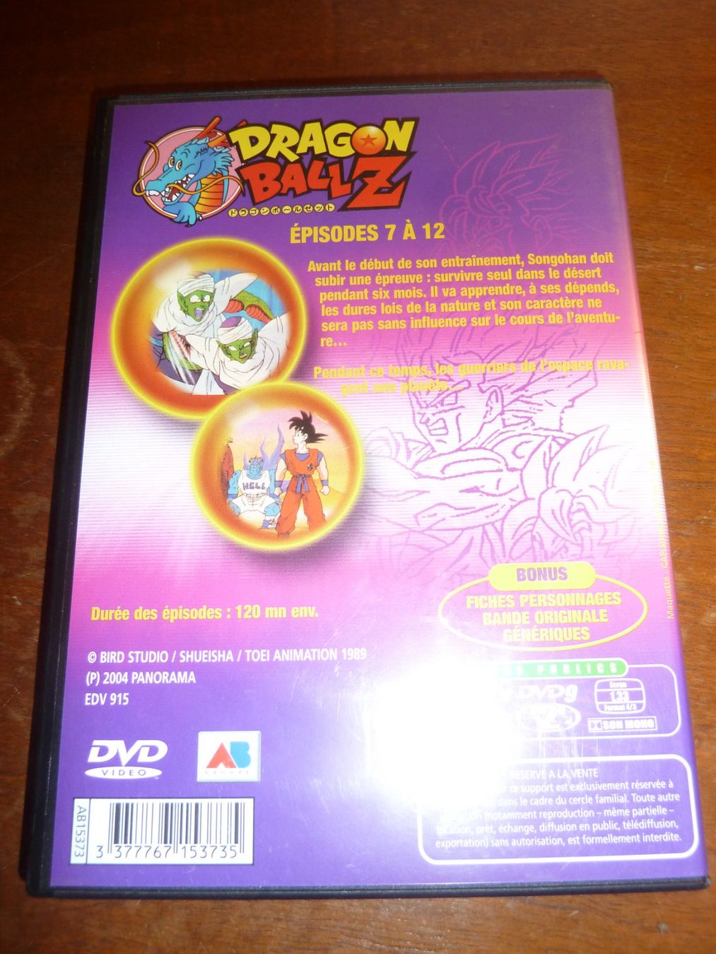 Alle DVDs: Dragon Ball DVD no 2 Fr – Gebraucht aus Biel/Bienne von alex-841 1